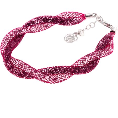 bracciale infinito bordeaux