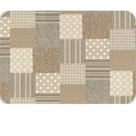 tovagliato mirha in cotone antimacchia patchwork