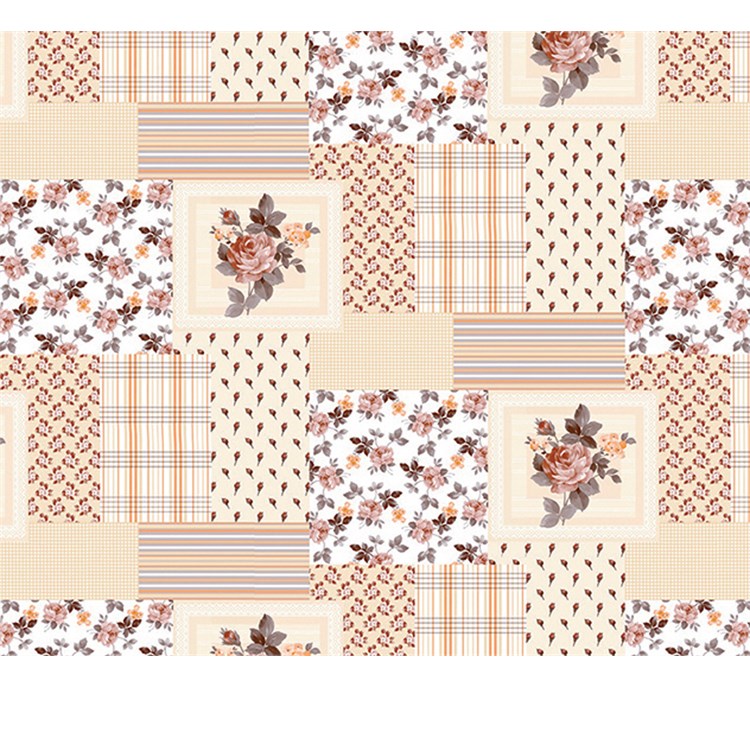 Tovaglia Plastificata Telata Patchwork Roselline