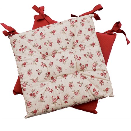 cuscino morbidone lusso roselline
