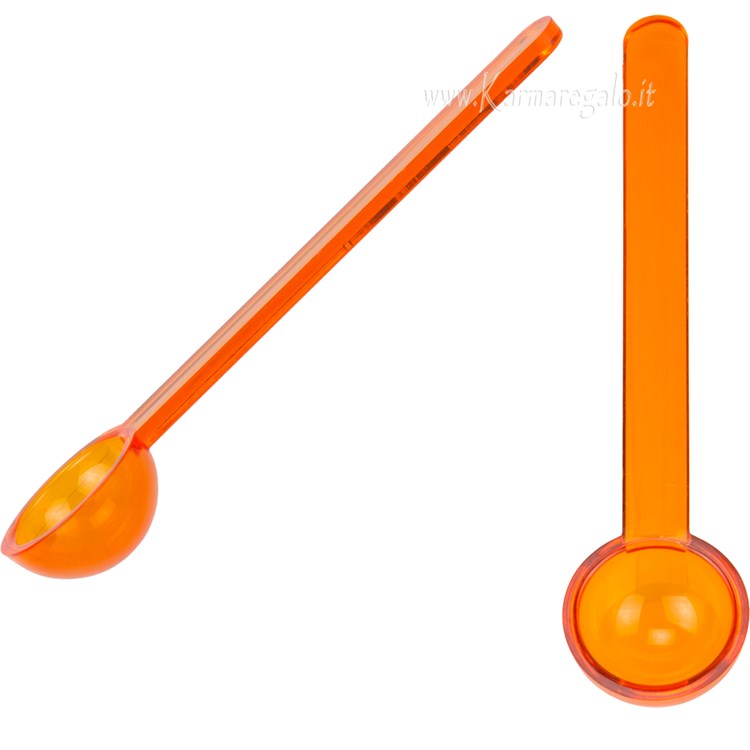 Cucchiaino in plastica arancio Guzzini