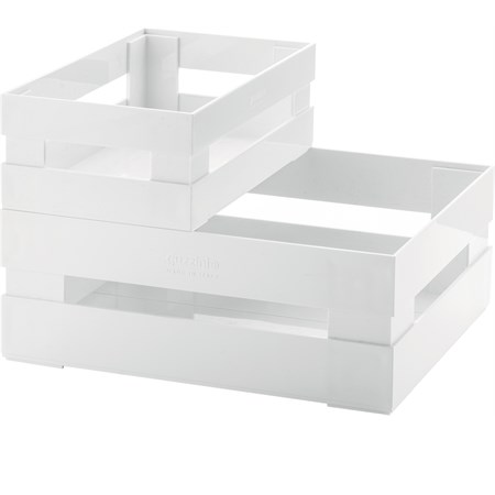 set 2 cassette bianco