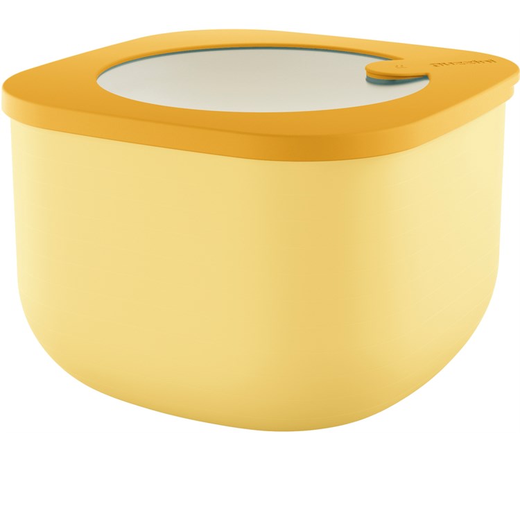 Contenitore Ermetico Alto M Giallo Ocra Per Microonde
