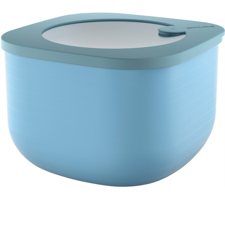 Contenitore Ermetico Alto M Celeste Scuro Per Microonde
