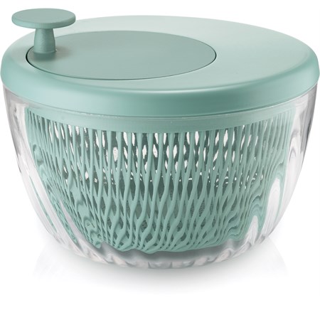 centrifuga insalata con coperchio spin e store verde oliva