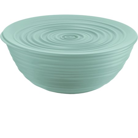 contenitore tierra l con coperchio verde menta