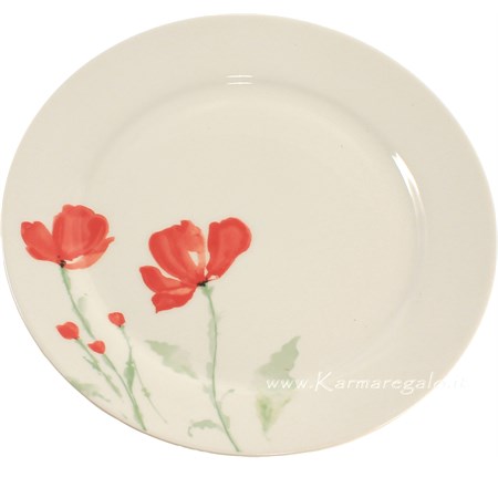 piatto portata papavero