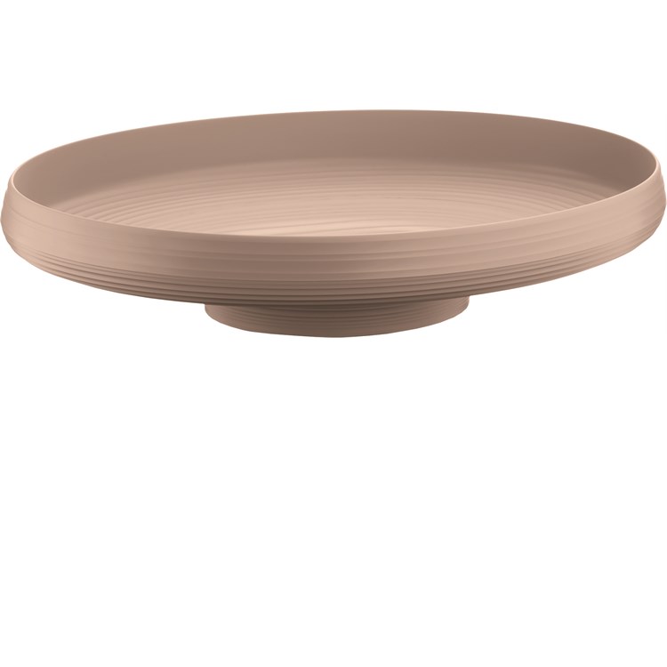 Tierra CentroTavola Fruttiera Grigio Tortora