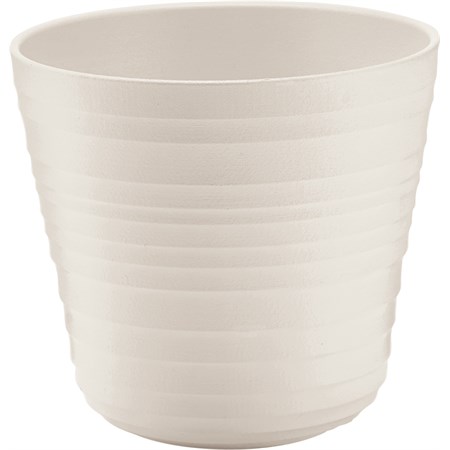 tierra portavaso singolo bianco latte