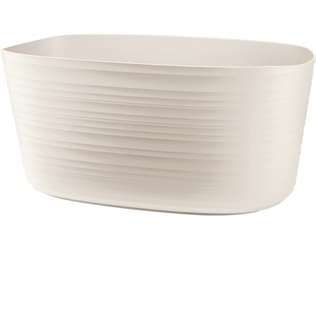 tierra portavaso multiplo grande bianco latte