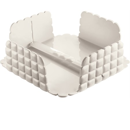 portatovaglioli orizzontale tiffany bianco latte