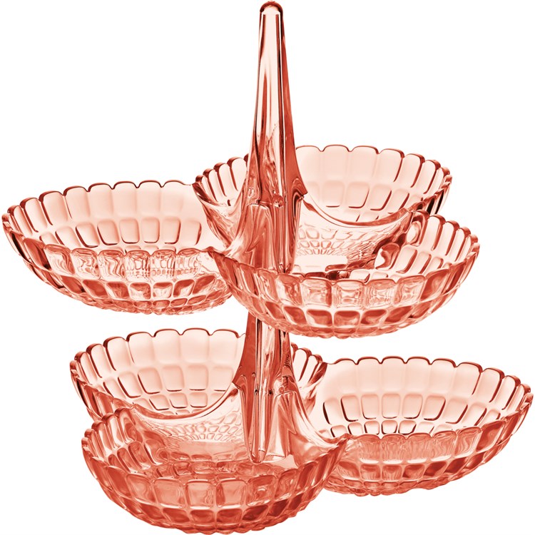 Antipastiera Tiffany Corallo