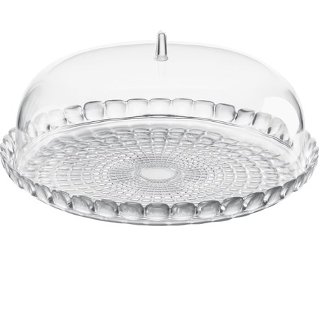 tortiera trasparente con campana tiffany diametro cm 36