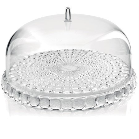 tortiera con campana tiffany trasparente