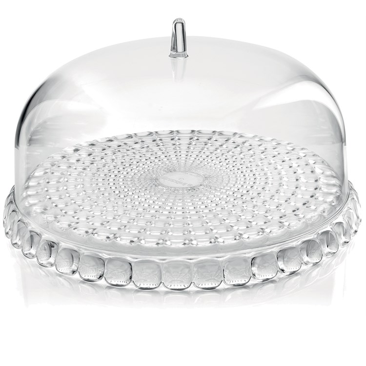 Tortiera con campana Tiffany trasparente