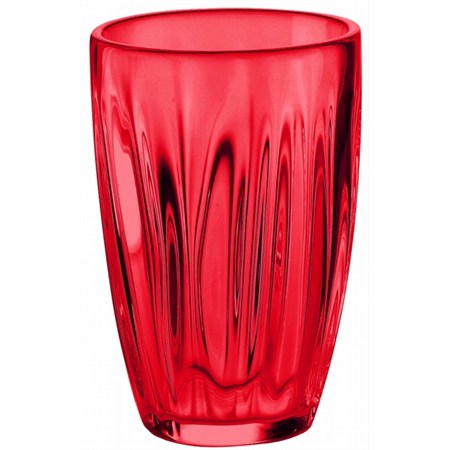 bicchiere bibita aqua rosso guzzini