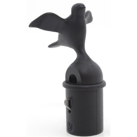 fischietto a uccellino nero alessi