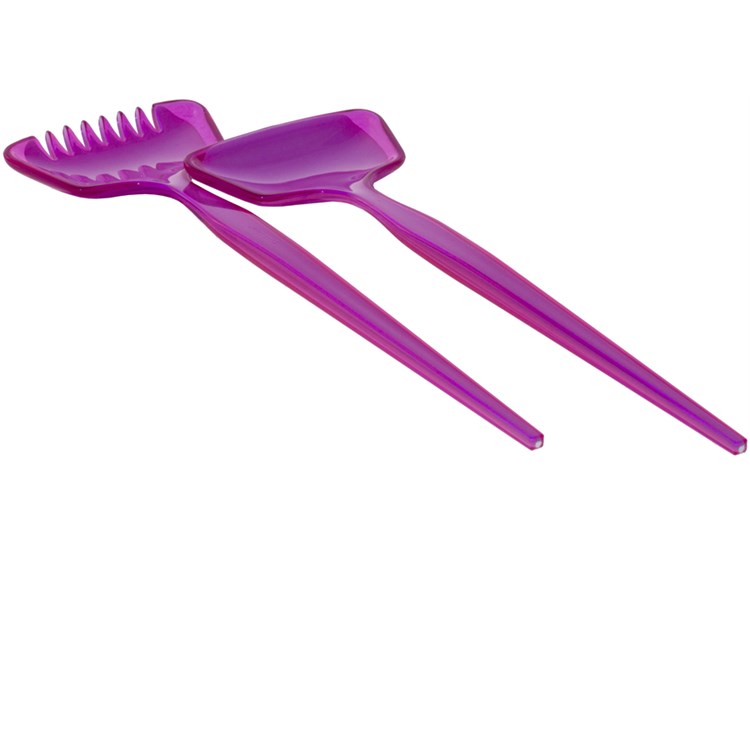 Posate Insalata Vintage Fucsia