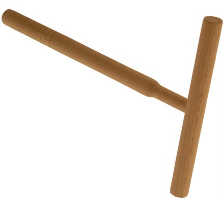 spatola in legno crepe