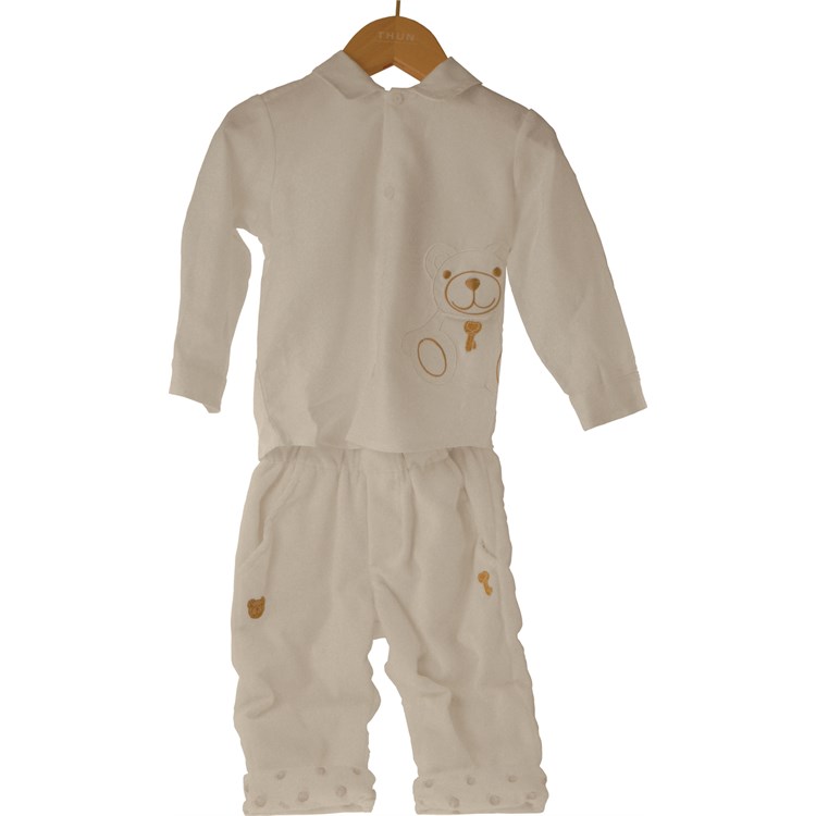 Completino Piccole Gioie Teddy 3 Mesi in puro cotone e morbida ciniglia