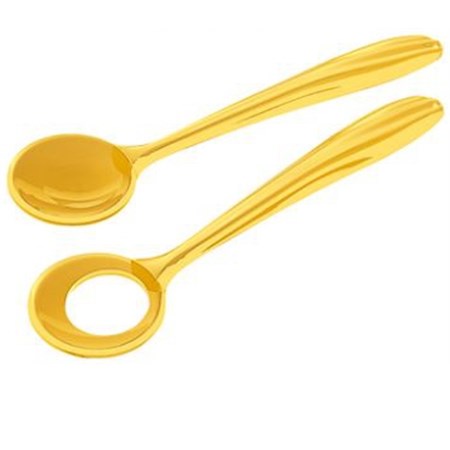 coppia posate insalata aqua giallo guzzini