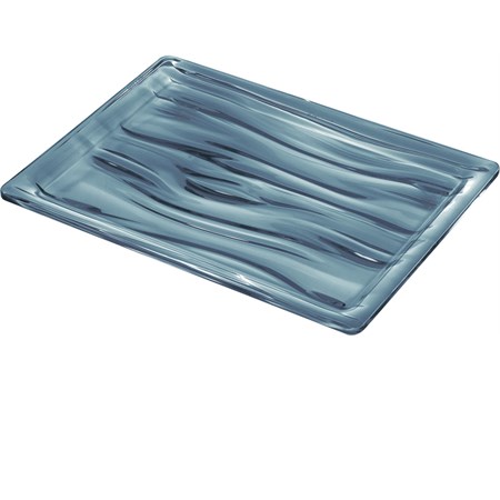 vassoio rettangolare large aqua blu mediterraneo guzzini