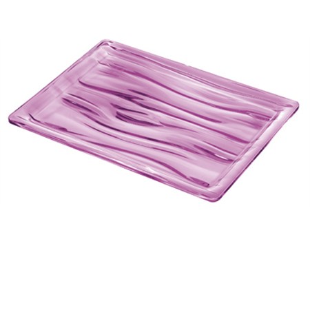 vassoio large aqua glicine guzzini