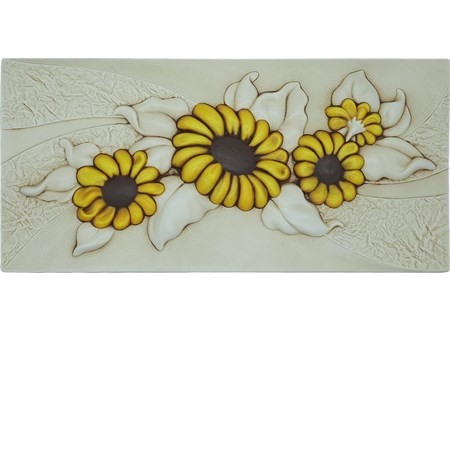 formella con girasoli