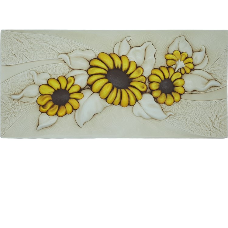 Formella Con Girasoli