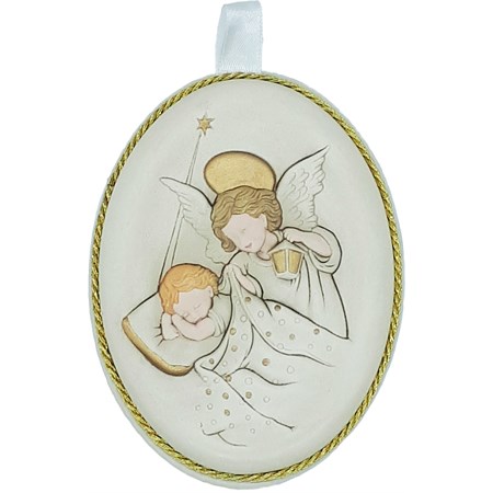 quadretto angelo vegliante