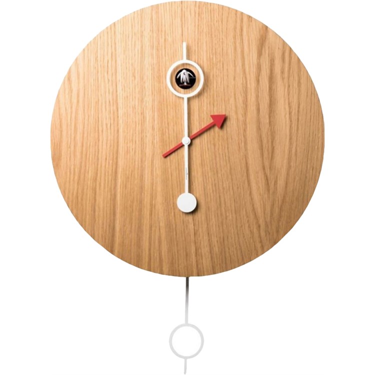 Orologio da parete a cucu CIPASSO rovere