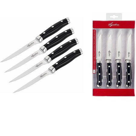 set 4 coltelli da bistecca
