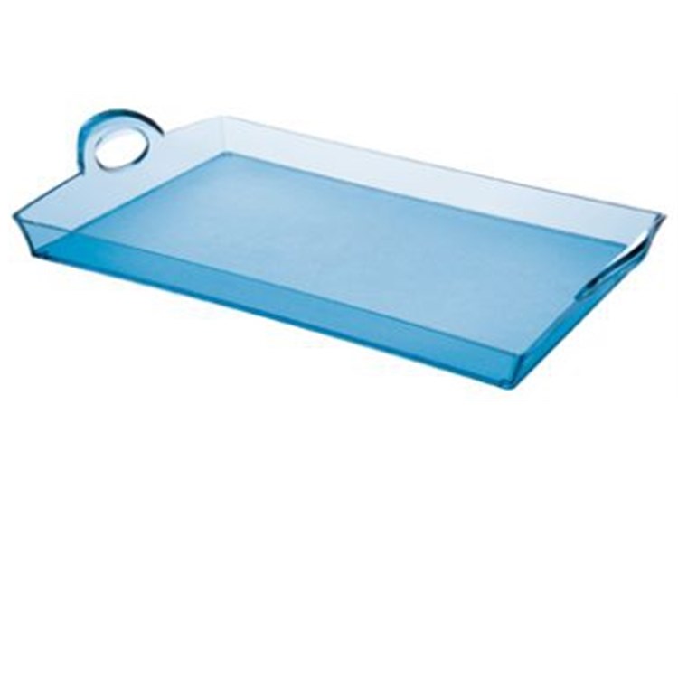 Vassoio Rettangolare Blu Chiaro Happy Hour