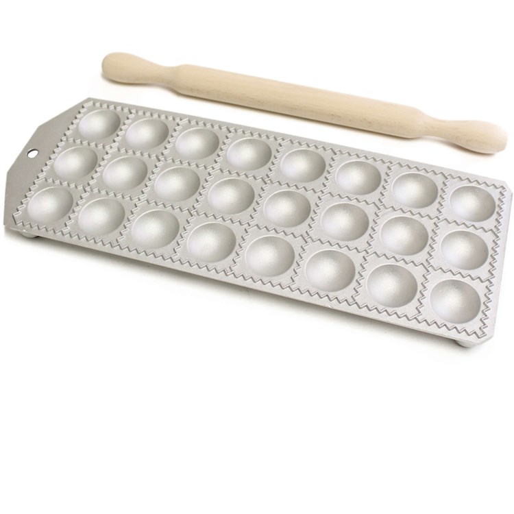 Stampo Ravioli Tondo Da 24 Pezzi