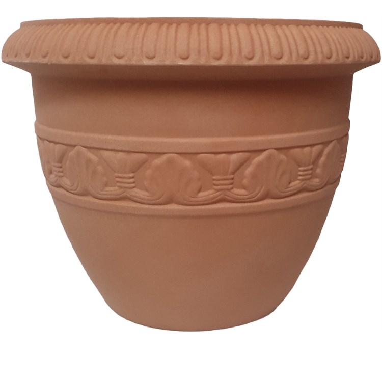 Vaso Etrus Terra di Siena cm 35