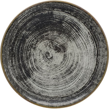 piatto frutta siviglia black round cm 21