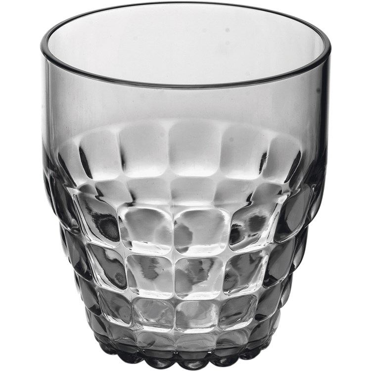 Set 6 bicchieri bassi Tiffany grigio cielo 