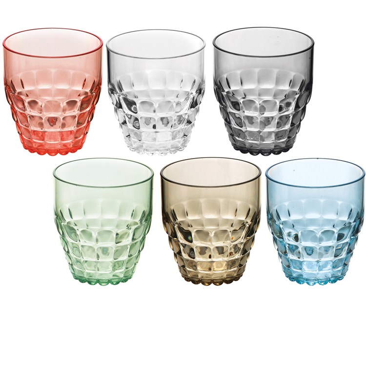 Set 6 bicchieri bassi Tiffany