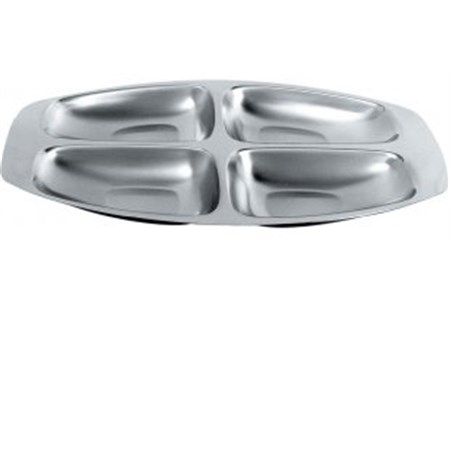 antipastiera 4 scomparti alessi