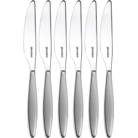 set sei coltelli frutta feeling grigio cielo