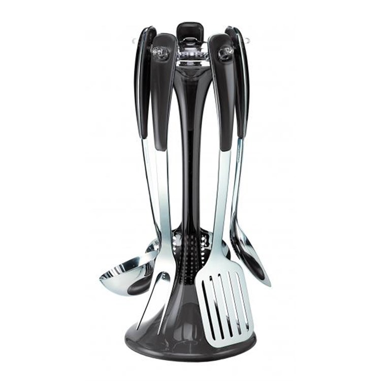 Set 4 mestoli Grigi senza supporto