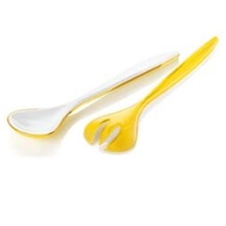 posate vintage giallo guzzini