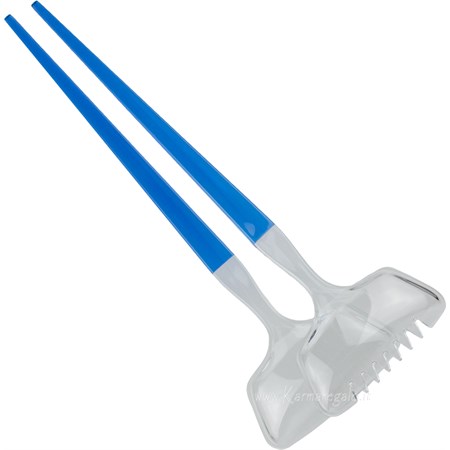 coppia posate insalata blu guzzini