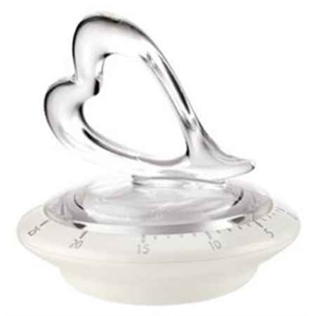 timer love trasparente guzzini