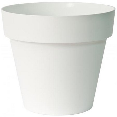 vaso mitu bianco lucido cm 14