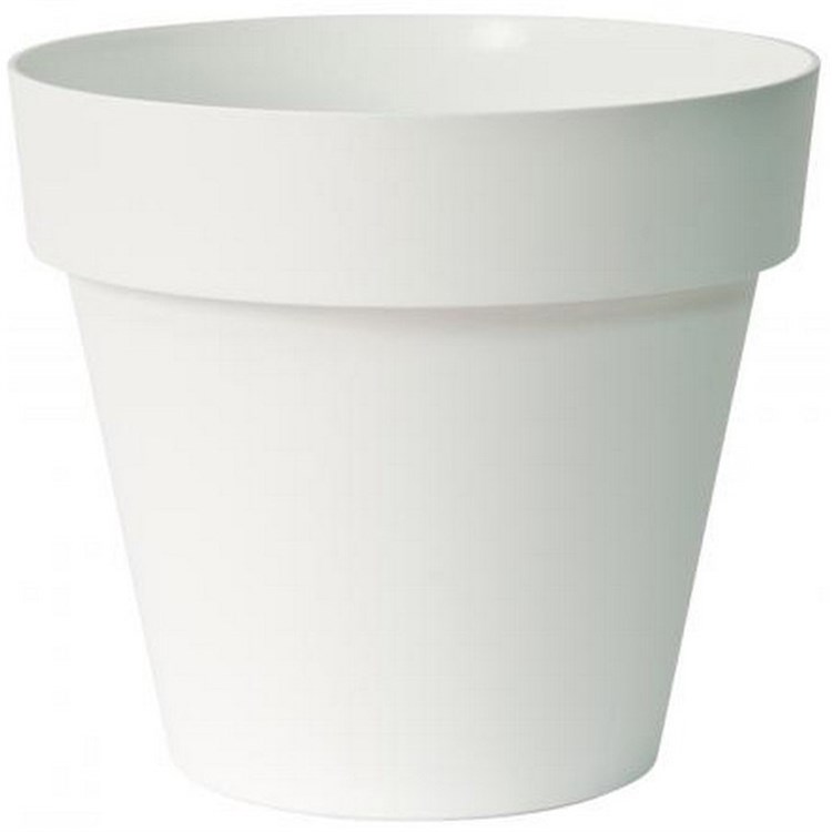 Vaso Mitu Bianco Lucido cm 14