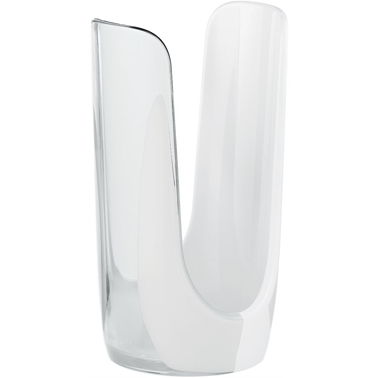 Portabicchieri Bicolore Bianco E Trasparente Everyday