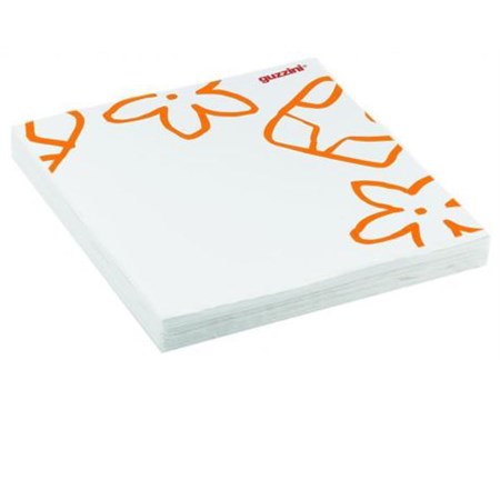set 20 tovaglioli mirage arancio guzzini