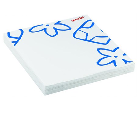 set 20 tovaglioli mirage blu guzzini