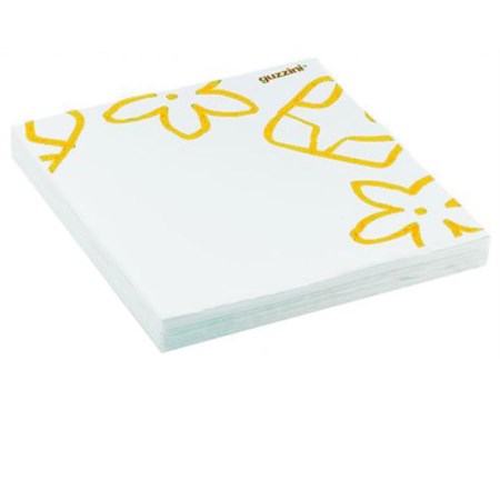 set 20 tovaglioli mirage giallo guzzini
